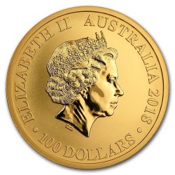 Paradicsommadár 2018 ausztrál 1 uncia arany pénzérme