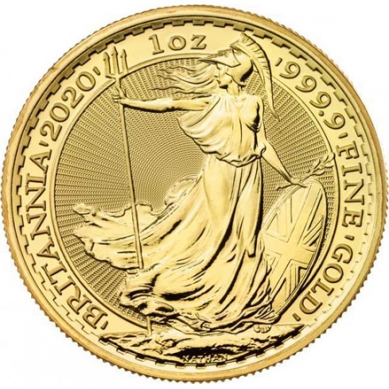 Britannia 2020 brit arany pénzérme