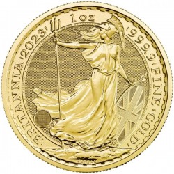 Britannia 2023 brit arany pénzérme - III. Károly -fejes!