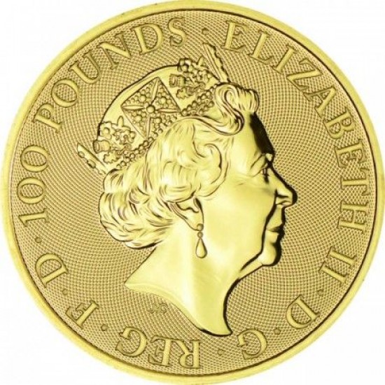 Disznó éve 2019 1 uncia brit arany pénzérme