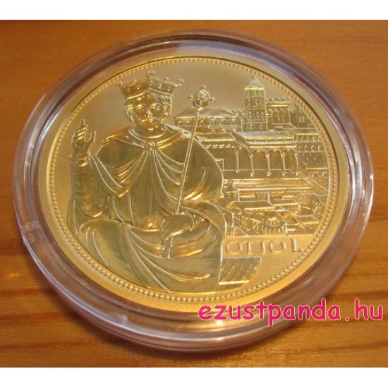 Habsburgok koronái - Német-római birodalmi korona 2008 100 Euro proof arany pénzérme