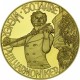 Johann Strauss 1992 1000 schilling proof arany pénzérme