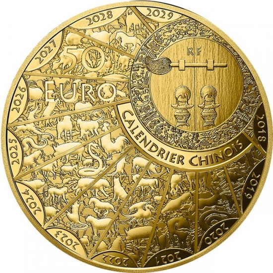 Kígyó éve 2025 50 Euro francia proof arany pénzérme - CSAK 888 PÉLDÁNYBAN! Kígyó éve 2025 50 Euro francia proof arany pénzérme - CSAK 888 PÉLDÁNYBAN!