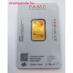 Aranyrúd 10g svájci PAMP Fortuna (Svájc)