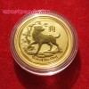Lunar2 Kutya éve 2018 1/10 uncia arany pénzérme