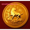 Lunar2 Kutya éve 2018 1/20 uncia arany pénzérme
