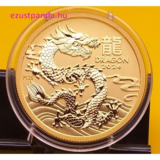Lunar3 Sárkány éve 2024 1/2 uncia arany pénzérme