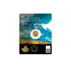 Maple Leaf 2026 1/10 uncia kanadai arany pénzérme - farkas verdejellel