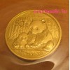 Panda 2012 1/10 uncia arany pénzérme