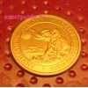 Szomália Elefánt 2016 1/10 uncia arany pénzérme