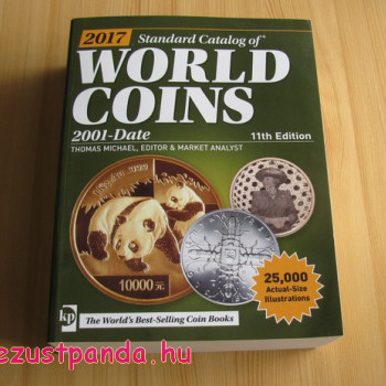 Érmekatalógus World Coins 2001-2017 Krause-Mishler (angol nyelvű)