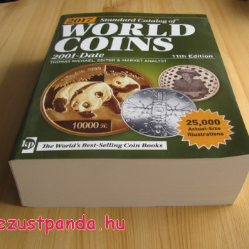 Érmekatalógus World Coins 2001-2017 Krause-Mishler (angol nyelvű)