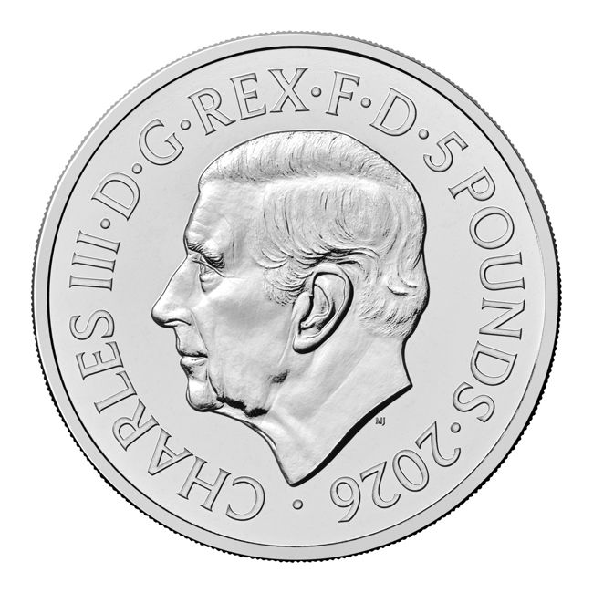 Lunar Ló éve 2026 5 font brit réz-nikkel pénzérme Lunar Ló éve 2026 5 font brit réz-nikkel pénzérme