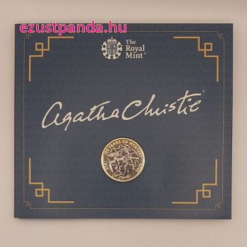 Agatha Christie 2020 2 font brit réz-nikkel pénzérme