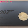 James Bond 007 brit 5 font réz-nikkel pénzérme díszcsomagolásban - első érme!