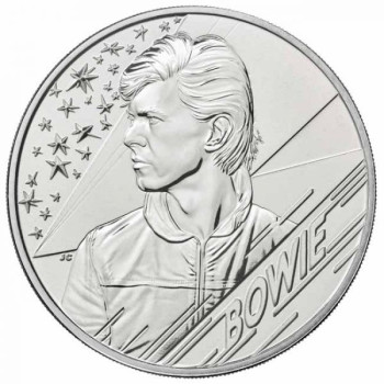 David Bowie 2020 5 font réz-nikkel pénzérme