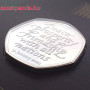 Brexit 50p 2020 réz-nikkel pénzérme