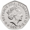 Sherlock Holmes 50p 2019 réz-nikkel pénzérme