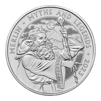 Merlin a varázsló 2023 brit 5 font réz-nikkel pénzérme díszcsomagolásban Merlin a varázsló 2023 brit 5 font réz-nikkel pénzérme díszcsomagolásban