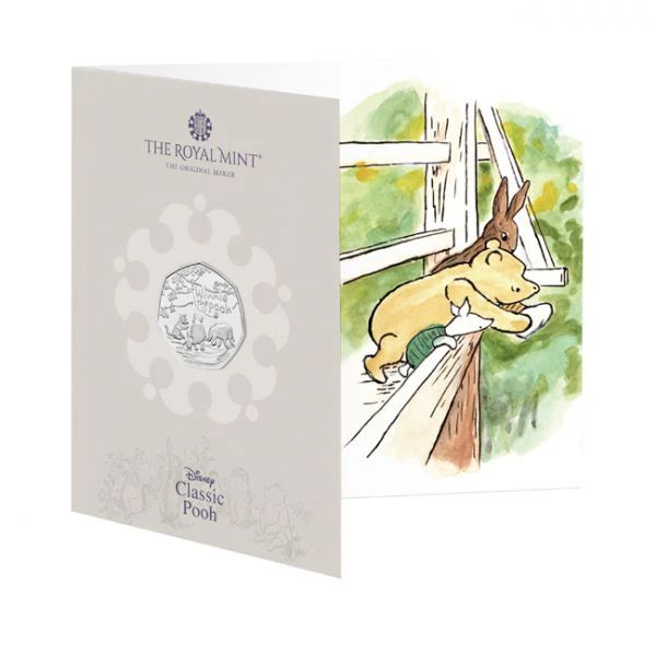 Micimackó és barátai 50p 2022 réz-nikkel pénzérme Micimackó és barátai 50p 2022 réz-nikkel pénzérme