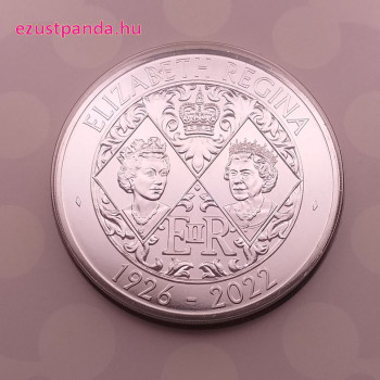 II. Erzsébet királynő emlékére 2022 brit 5 font réz-nikkel pénzérme díszcsomagolásban - KÁROLY-FEJES!