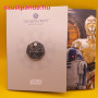Csillagok háborúja R2-D2 és C-3PO 50p 2023 brit réz-nikkel pénzérme