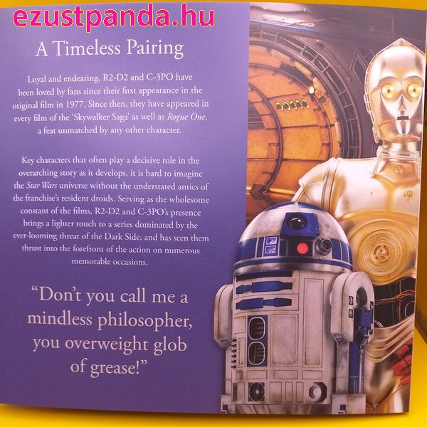 Csillagok háborúja R2-D2 és C-3PO 50p 2023 brit réz-nikkel pénzérme Csillagok háborúja R2-D2 és C-3PO 50p 2023 brit réz-nikkel pénzérme