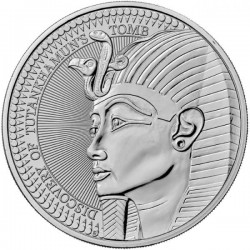 Tutankhamon sírjának felfedezése 2022 brit 5 font réz-nikkel pénzérme díszcsomagolásban