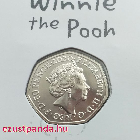 Micimackó 50p 2020 réz-nikkel pénzérme Micimackó 50p 2020 réz-nikkel pénzérme