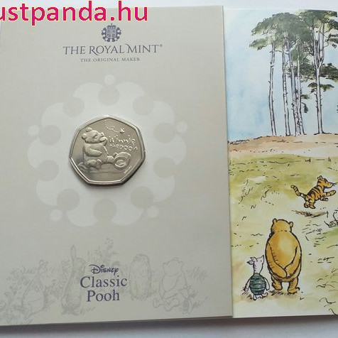 Micimackó 50p 2020 réz-nikkel pénzérme Micimackó 50p 2020 réz-nikkel pénzérme