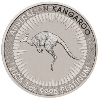 Kenguru 2026 1 uncia platina pénzérme