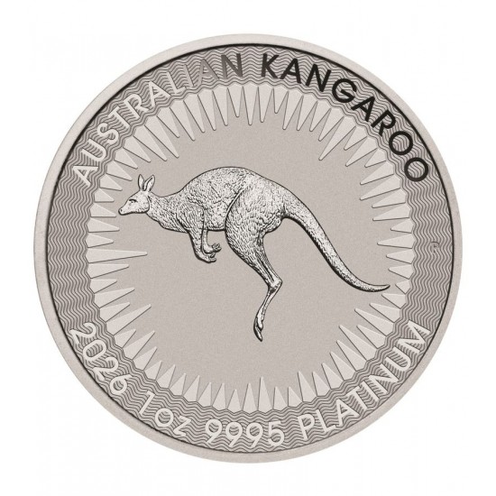 Kenguru 2026 1 uncia platina pénzérme