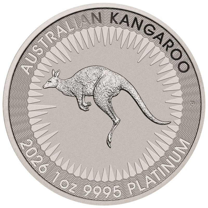 Kenguru 2026 1 uncia platina pénzérme Kenguru 2026 1 uncia platina pénzérme