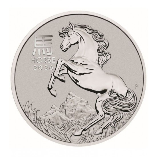 Lunar3 Ló éve 2026 1/10 uncia platina pénzérme Lunar3 Ló éve 2026 1/10 uncia platina pénzérme