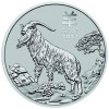 Lunar3 Kecske éve 2027 1 uncia platina pénzérme - CSAK 5.000 PÉLDÁNYBAN!