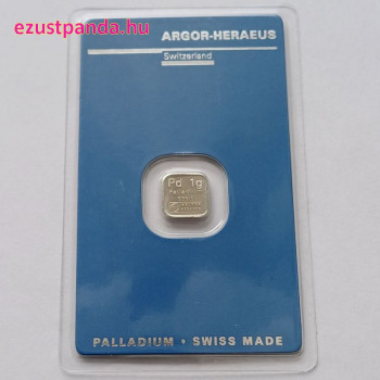 Palládium 1gramm Argor-Heraeus (svájci)