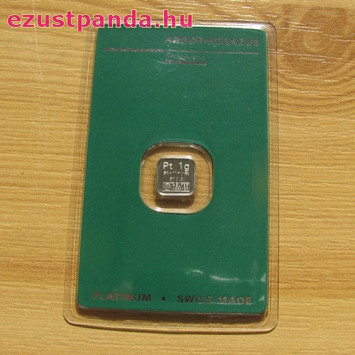 Platina 1 gramm Argor-Heraeus (svájci) Platina 1 gramm Argor-Heraeus (svájci)