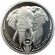 Big Five - Az Öt Nagy - Elefánt 2019 1 uncia proof platina pénzérme 