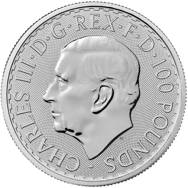 Britannia 2024 1 uncia platina pénzérme