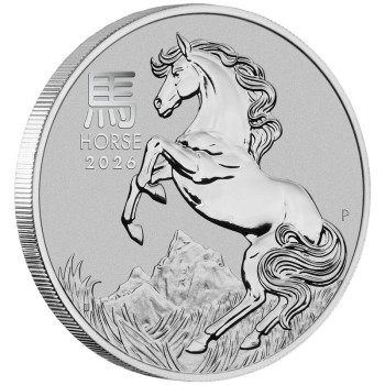Lunar3 Ló éve 2026 1 uncia platina pénzérme - CSAK 5.000 PÉLDÁNYBAN!