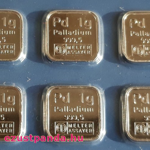 Palládium 10x1gramm Multicard Argor-Heraeus (svájci) Palládium 10x1gramm Multicard Argor-Heraeus (svájci)