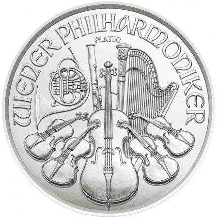 Philharmoniker 2026 1/25 uncia platina pénzérme Philharmoniker 2026 1/25 uncia platina pénzérme