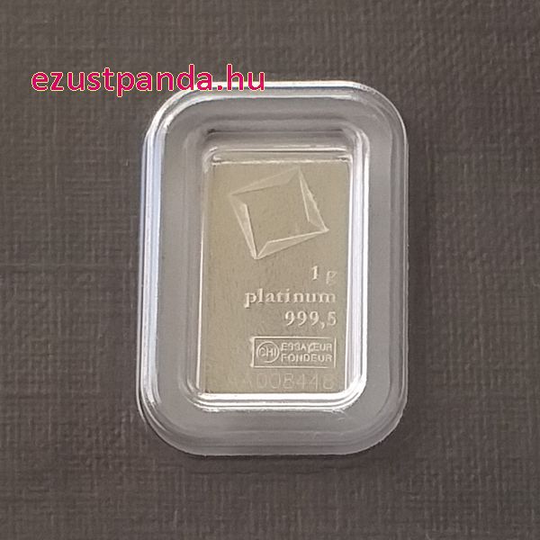 Platina 1 gramm Valcambi (svájci) Platina 1 gramm Valcambi (svájci)