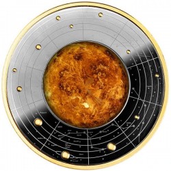 Naprendszerünk - A Vénusz Kamerun 2021 ezüst pénzérme - CSAK 555 példány!