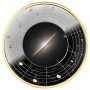 Galaxis (9) "Sombrero-galaxis" Kamerun 2024 ezüst pénzérme - CSAK 700 példány!