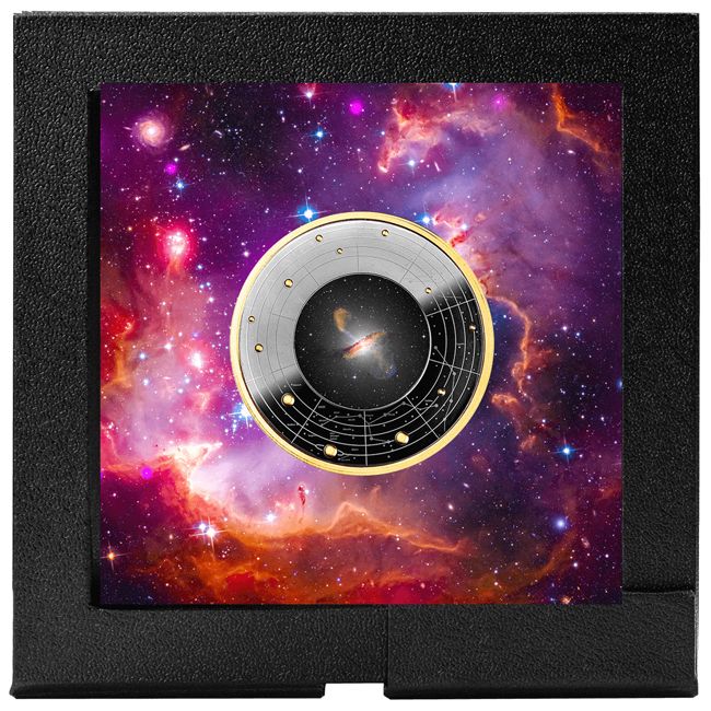 Galaxis (8) Centaurus A "Kentaur-galaxis" Kamerun 2025 ezüst pénzérme - CSAK 700 példány! Galaxis (8) Centaurus A "Kentaur-galaxis" Kamerun 2025 ezüst pénzérme - CSAK 700 példány!