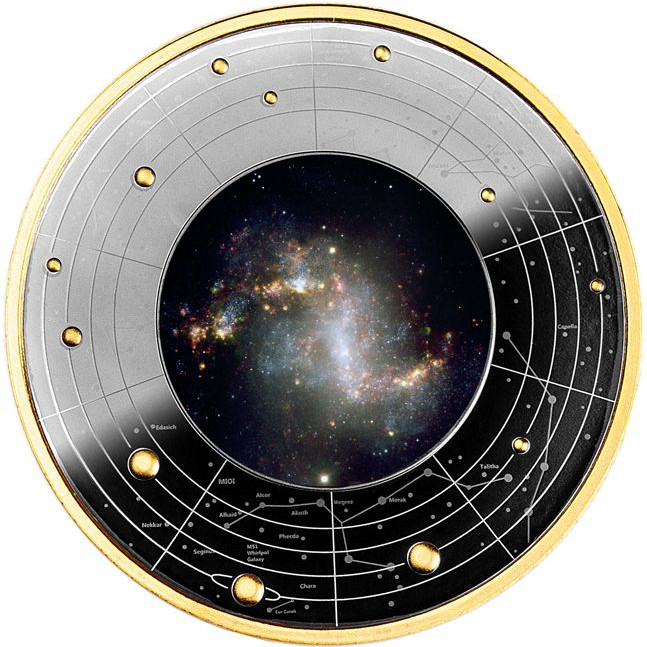 Galaxis (3) Topsy-Turvy "A zűrzavaros galaxis" Kamerun 2024 ezüst pénzérme - CSAK 700 példány! Galaxis (3) Topsy-Turvy "A zűrzavaros galaxis" Kamerun 2024 ezüst pénzérme - CSAK 700 példány!