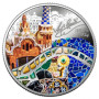 Gaudí színpompás világa 1. 2022 proof ezüst pénzérme - CSAK 999 példány!