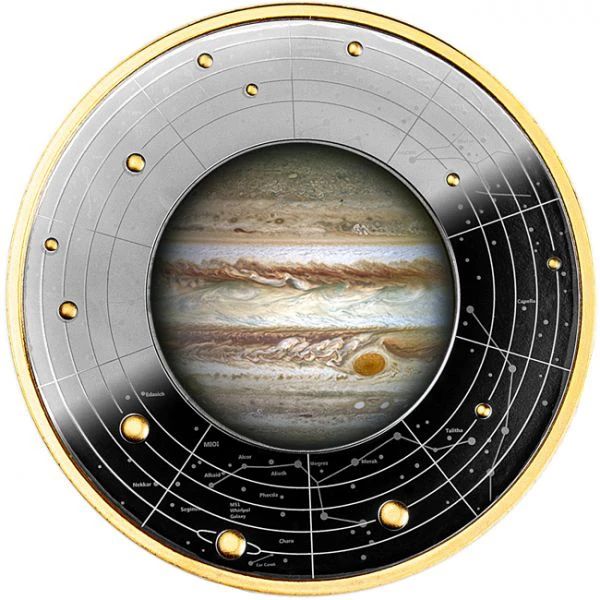 Naprendszerünk - A Jupiter Kamerun 2021 ezüst pénzérme - CSAK 555 példány! Naprendszerünk - A Jupiter Kamerun 2021 ezüst pénzérme - CSAK 555 példány!