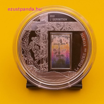 A torinói lepel 2010 proof ezüst pénzérme, hologramos  - CSAK 2010 példányban!